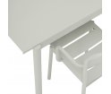 Stolik ogrodowy LINEAR STEEL 140 x 75 cm MUUTO - grey/metal