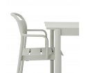 Stolik ogrodowy LINEAR STEEL 140 x 75 cm MUUTO - grey/metal