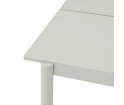 Stolik ogrodowy LINEAR STEEL 140 x 75 cm MUUTO - grey/metal