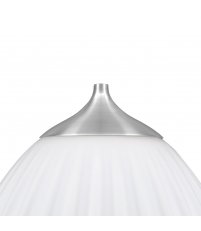 Element dekoracyjny do lamp wiszących Around The World UMAGE - stalowy / brushed steel