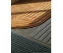 Dywan wełniany RELEVO Muuto 170 x 240 cm - ciemnozielony
