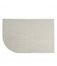 Dywan wełniany RELEVO Muuto 170 x 240 cm - ciemnozielony