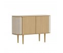 Komoda 2-drzwiowa Treasures oak UMAGE - dąb / white sands