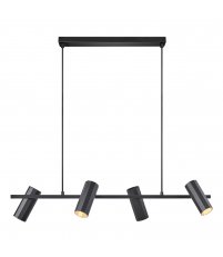 Lampa wisząca Alanis 4 Nordlux - czarna