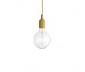 Lampa E27 LED Muuto - musztardowa