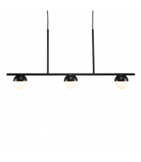 Lampa wisząca Contina 3-Spot Nordlux  - czarna