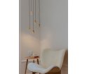 Lampa wisząca Brighter Days Hexa UMAGE - mosiądz