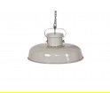 Lampa industrialna owalna Be Pure - jasnoszara / taupe