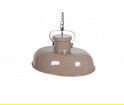 Lampa industrialna owalna Be Pure - jasnoszara / taupe