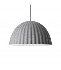 Lampa wisząca Under the Bell Muuto - średnica 82 cm, szara