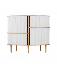 Komoda Audacious Highboard oak UMAGE - naturalny dąb / sterling