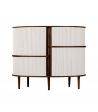 Komoda Audacious Highboard dark oak UMAGE - ciemny dąb / white sands