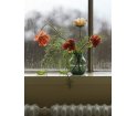 Wazon Silent Muuto - ø 11 cm, ciemnozielony