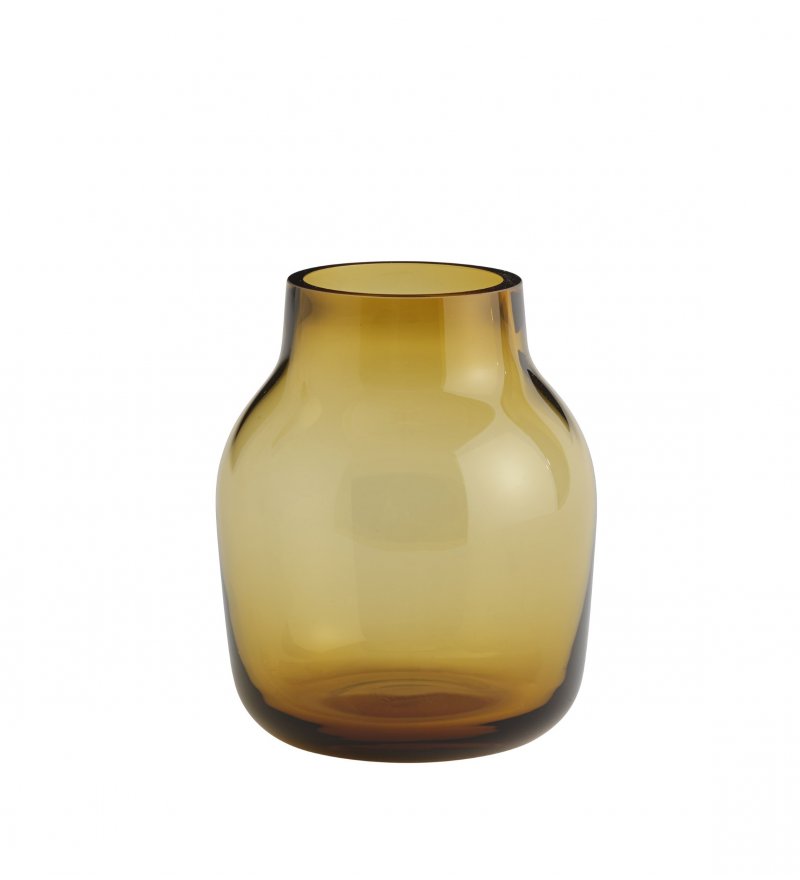 Wazon Silent Muuto - &oslash; 11 cm, burnt orange