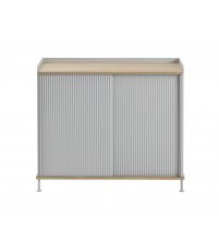 Komoda Enfold Muuto - 100x45cm, dębowo-szara