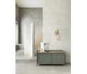 Komoda Enfold Muuto - 124x45cm, czarna/ antracytowa czerń