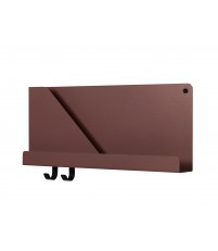 Mała p&oacute;łka FOLDED Muuto - ciemnoczerwona