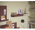 Mała półka FOLDED Muuto - ciemnoczerwona