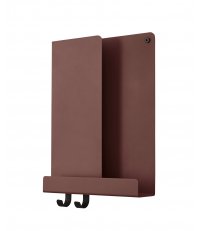 P&oacute;łka FOLDED XS Muuto - 29,5 x 40 cm, ciemnoczerwona