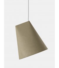 Wisząca lampa ceramiczna MOEBE Wide - oliwkowa
