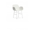 Minimalistyczny fotel na metalowych nogach - FORM ARMCHAIR od Normann Copenhagen - sześć kolorów