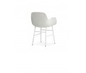 Minimalistyczny fotel na metalowych nogach - FORM ARMCHAIR od Normann Copenhagen - sześć kolorów