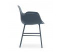 Minimalistyczny fotel na metalowych nogach - FORM ARMCHAIR od Normann Copenhagen - sześć kolorów
