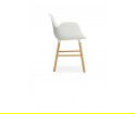 Minimalistyczny fotel na dębowych nogach - FORM ARMCHAIR od Normann Copenhagen - sześć kolorów