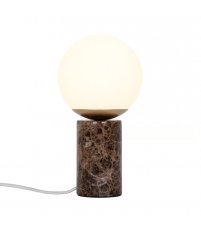 Lampa stołowa Lilly marmurowa Nordlux - szara