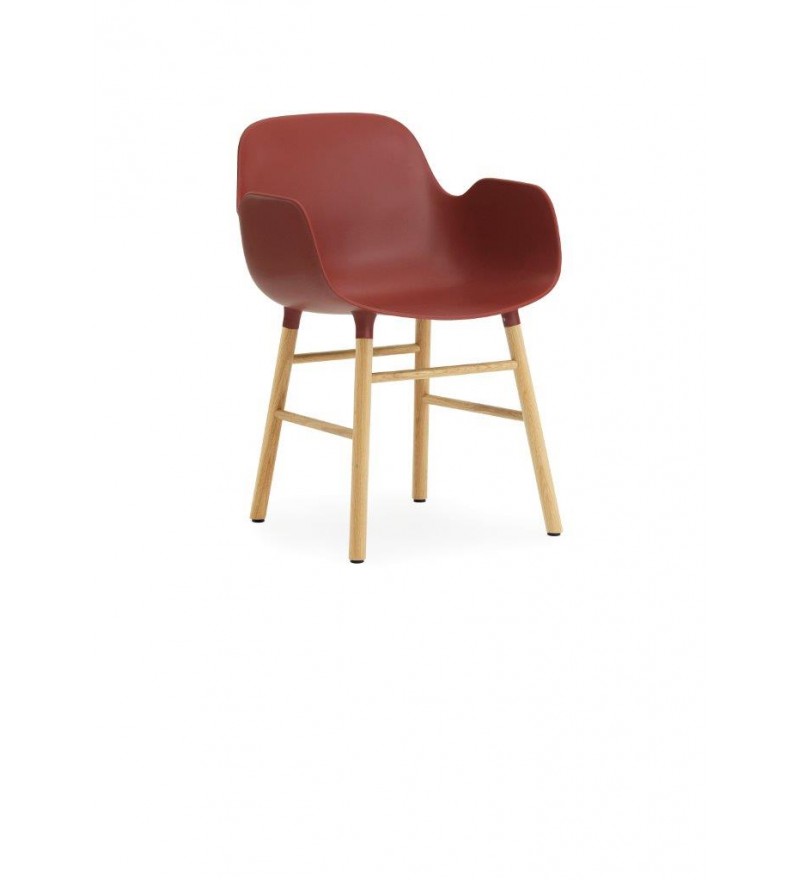 Fotel na dębowych nogach FORM ARMCHAIR Normann Copenhagen - kilka kolor&oacute;w