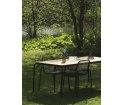 Krzesło Vig Normann Copenhagen - stal malowana na czarno, na zewnątrz