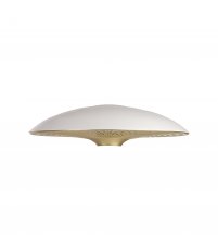 Klosz Manta Ray White & Brass UMAGE - biało-złoty