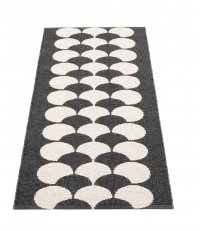 Chodnik POPPY Pappelina - black / vanilla, r&oacute;żne rozmiary, BIOVYN&trade;