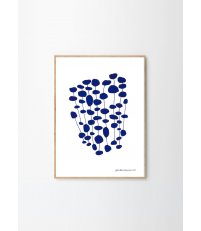 Plakat / Grafika Blue Pearl Forest Leise Dich Abrahamsen, The Poster Club