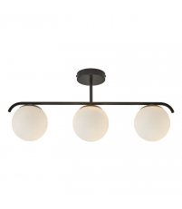 Lampa wisząca / Żyrandol Grant 3x15 Nordlux - czarna