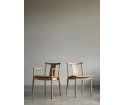 Krzesło Merkur Dining Chair Audo Copenhagen (dawniej Menu) - czarny dąb