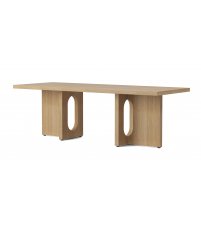 St&oacute;ł Androgyne Lounge Table Audo Copenhagen (dawniej Menu) - 120x45cm, naturalny dąb