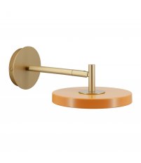 Kinkiet Asteria Wall Short nuance orange UMAGE - bladopomarańczowy, długość 25 cm