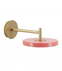 Kinkiet Asteria Wall Short nuance rose UMAGE - bladoróżowy, długość 25 cm
