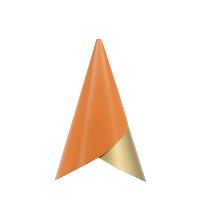 Lampa Cornet Nuance Orange & Brass UMAGE - bladopomarańczowy / mosiądz