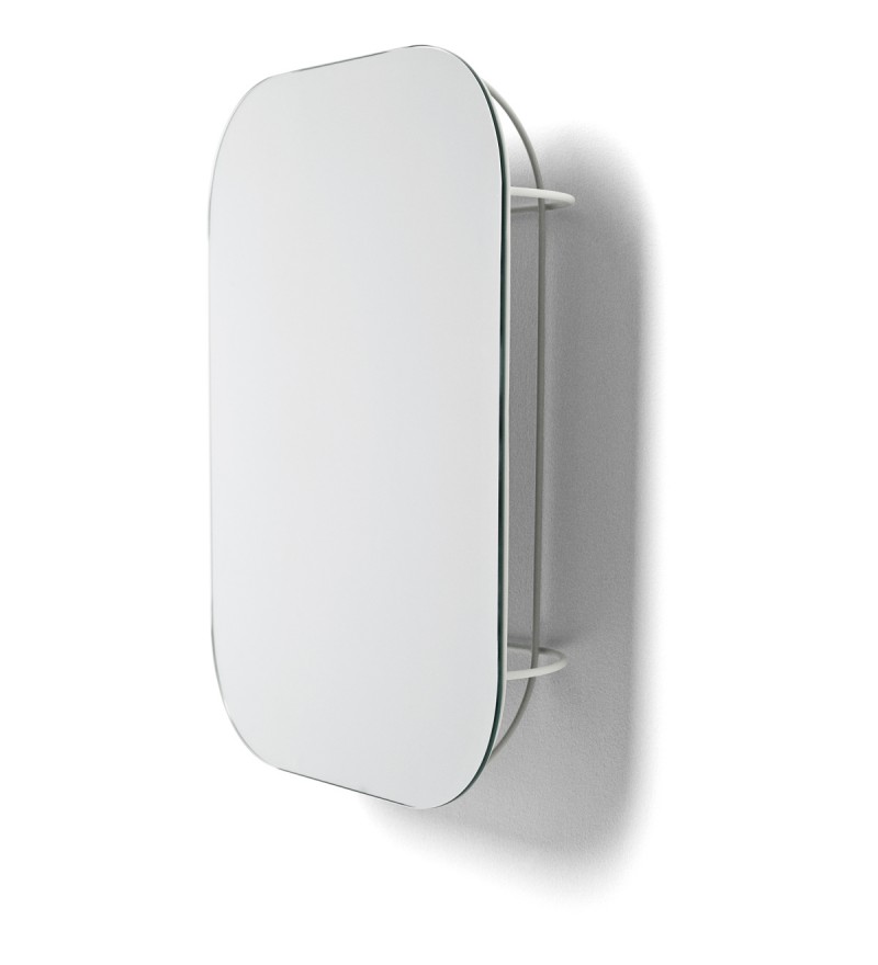 Lustro CAGE Audo Copenhagen (dawniej Menu) - białe