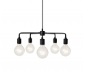 Lampa wisząca Leonard Menu - czarna