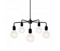 Lampa wisząca Leonard Menu - czarna