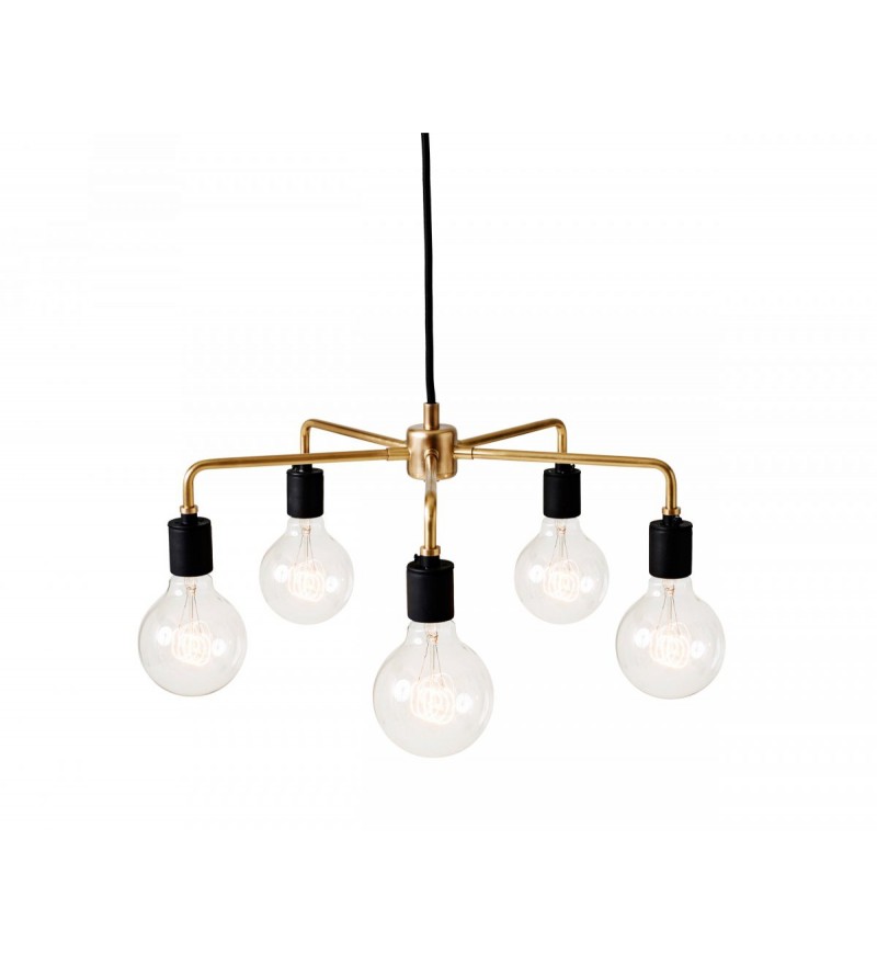 Lampa wisząca Leonard Audo Copenhagen (dawniej Menu) - mosiądz