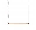 Lampa wisząca Fine Suspension Muuto - 60 cm, ciemnoczerwona