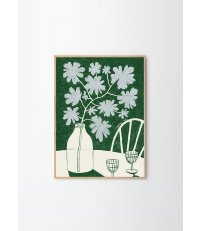 Plakat / Grafika Blue Flowers & Red Wine Anouk van Cleef, The Poster Club