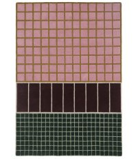 Dywan wełniany BADEN pink Finarte 170 x 240 cm - r&oacute;żowy