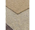 Chodnik wełniany KETO grey-white Finarte 90 x 200 cm - szaro-biały