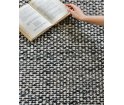 Chodnik wełniany KETO dark grey Finarte 90 x 200 cm - ciemnoszary