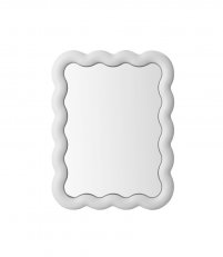 Lustro ILLU Normann Copenhagen - 65 x 50 cm, białe
